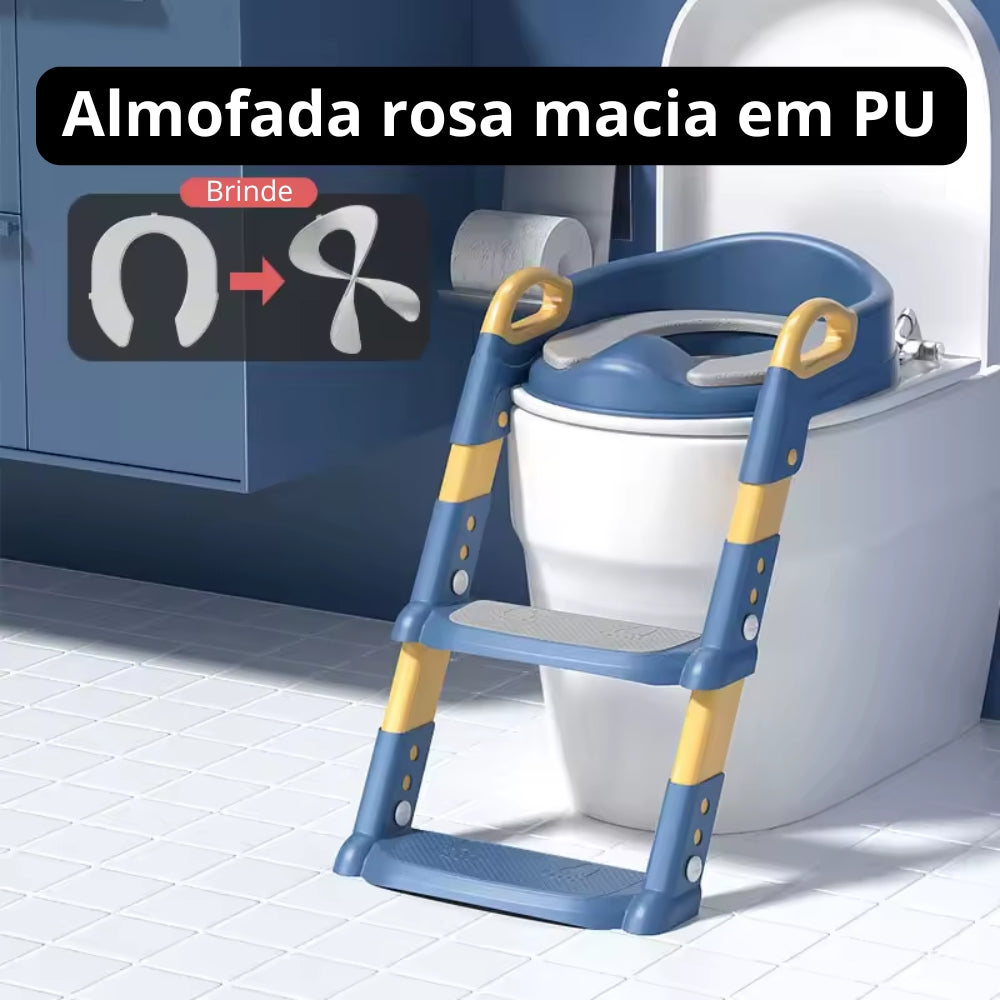 Assento Sanitário Infantil Universal C/ Escadinha