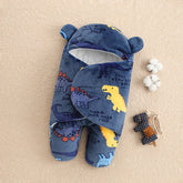 Saco de Dormir do Bebê Ursinho Estampado e Acolchoado