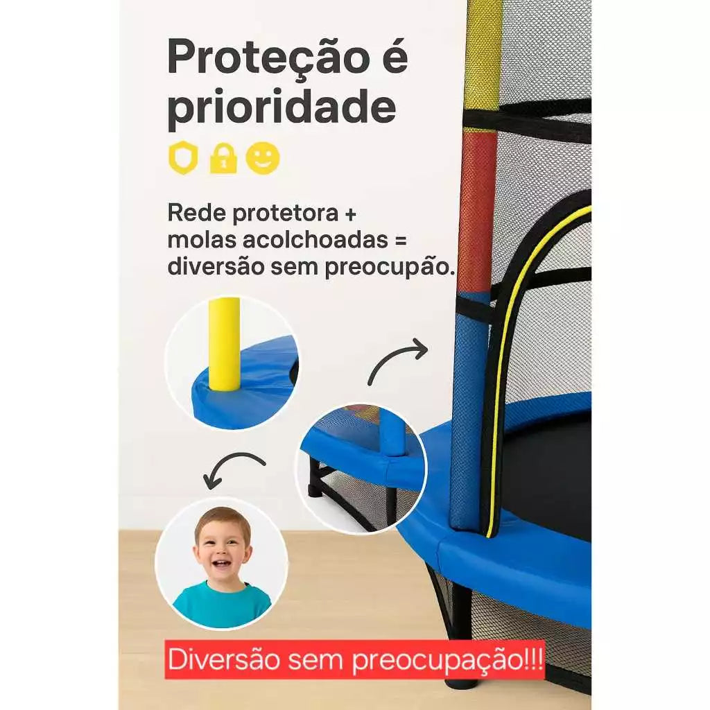 Cama Elástica Infantil
