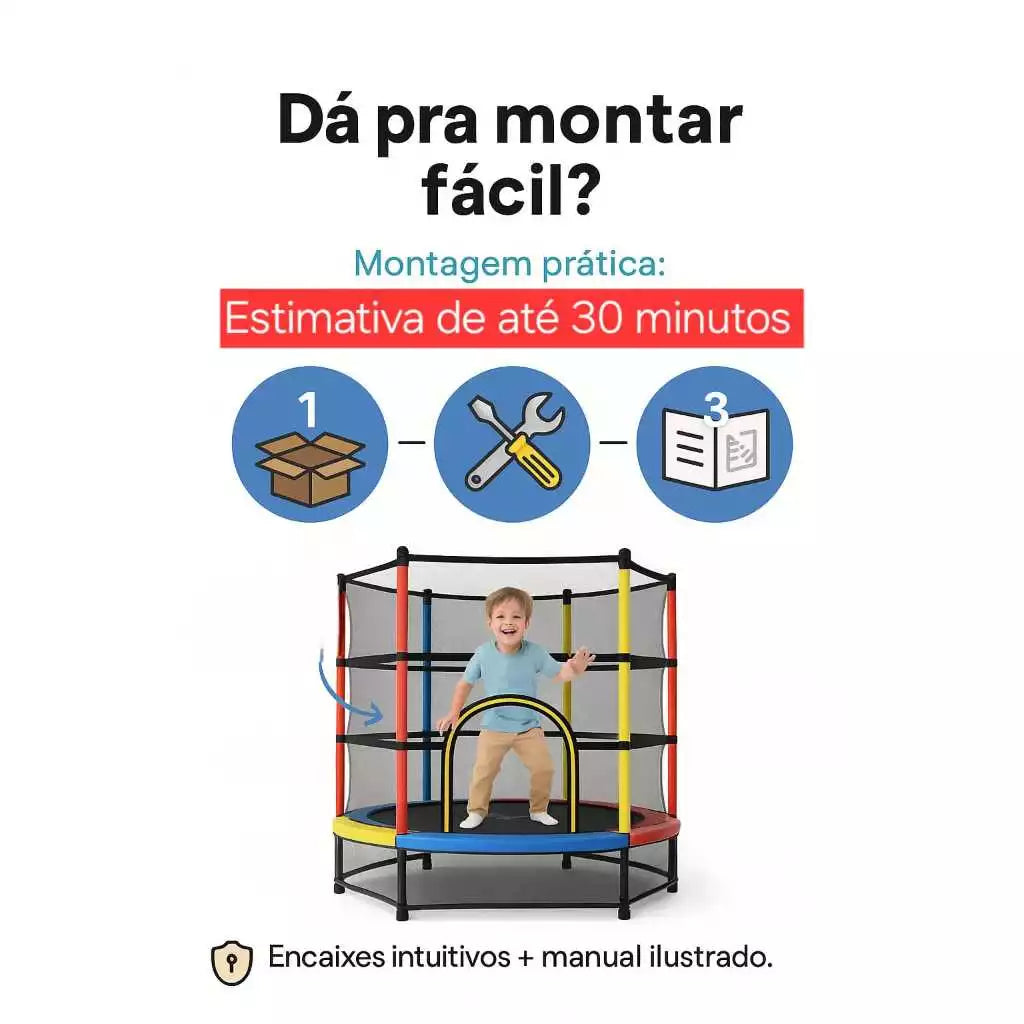 Cama Elástica Infantil