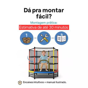 Cama Elástica Infantil