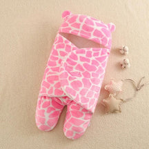 Saco de Dormir do Bebê Ursinho Estampado e Acolchoado